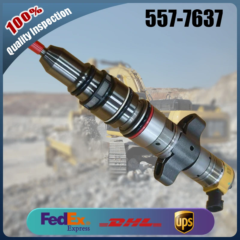 

High Quality Common Rail Fuel Injector Engineering Machinery Engine Parts 557-7637 Suitable for Caterpillar Series C9