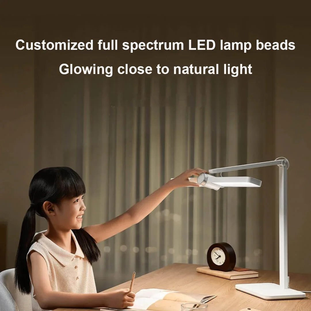 2024 Xiaomi Mijia Desk Lamp Pro Eye Protection Smart Dimming Multi-angle LED Desk Reading Night Light Sit Down Sensor