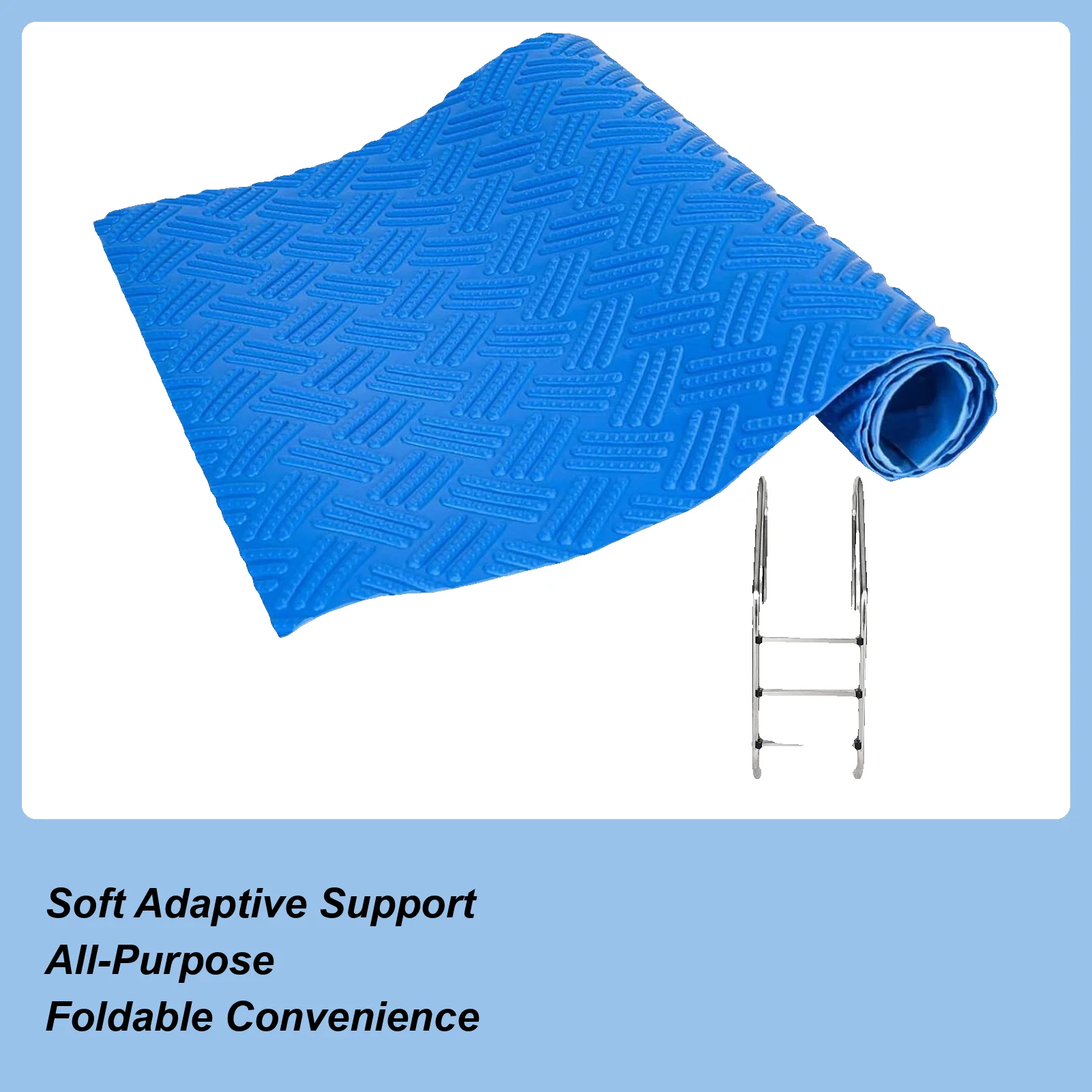 

Подушка для лестницы для бассейна, защитная подушка для лестницы для бассейна, режущий защитный противоскользящий коврик для безопасности, дома, кухни, уличная защитная поверхность