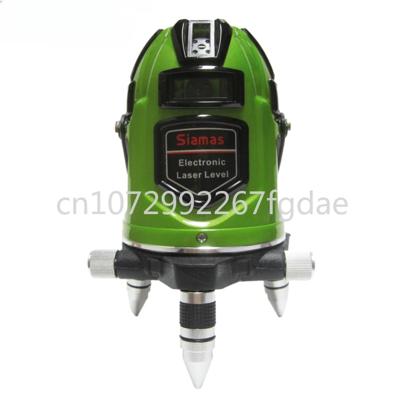 4V4H Electronic Laser Level Multi-line Self-leveling Laser Marking Tool 8 Line Rotating Green Laser for Outdoor Use