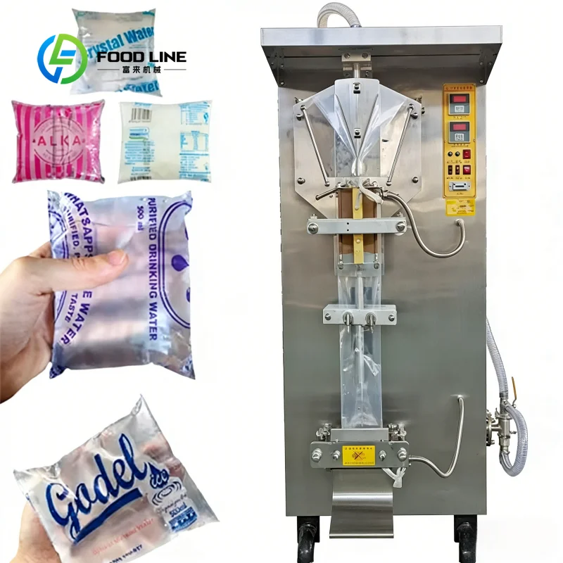 High Efficiency Full Automatic Sachet Water Juice Bag Filling Sealing Making Machine Customizable Settings customized vertical