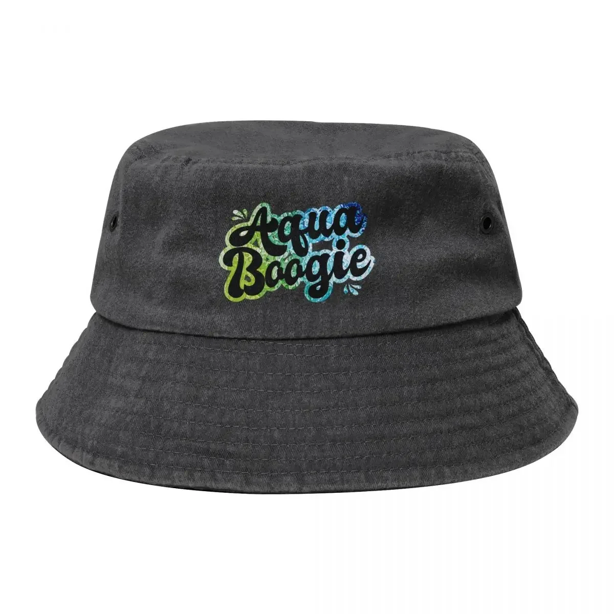 Homens e Mulheres Aqua Boogie Natal Bucket Hat, Tea Party Baseball Cap