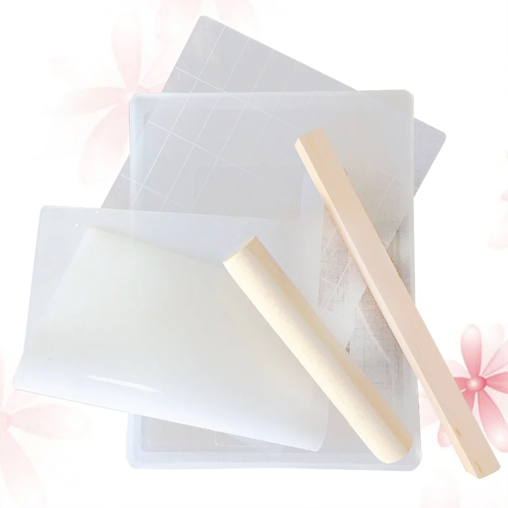 Kit piastra per stampi da forno Strumenti per la produzione di turrone riutilizzabili antiaderenti per caramelle fai da te Stampi per torte rettangolari Sachima al cioccolato