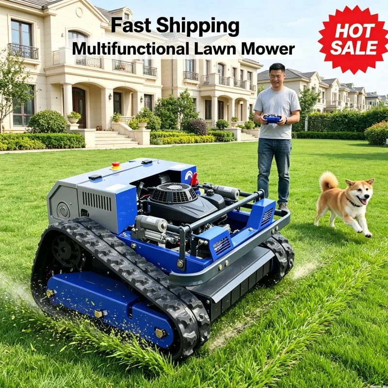 Customized Factory Direct Easy Operate Self Propelled Lawn Mower Lawn Mower Robot Cordless Lawn Mower Time Saving For Farm Lawn