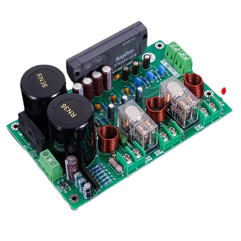 

HIFI Thick Film STK433-270 Subwoofer Power Amplifier Board 60Wx3 Audio Amplifier Module AC Dual 28V-35V 1 Pieces