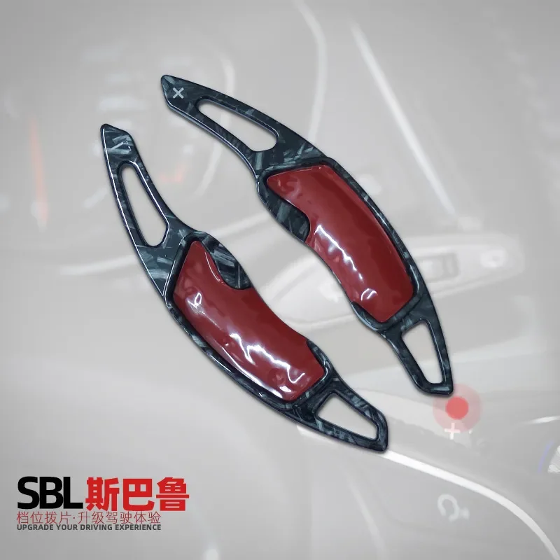 For Subaru Forester XV Steering Wheel Gear Shift Paddle Shifter Extension Carbon Fiber Interior Accessories 2013-2024