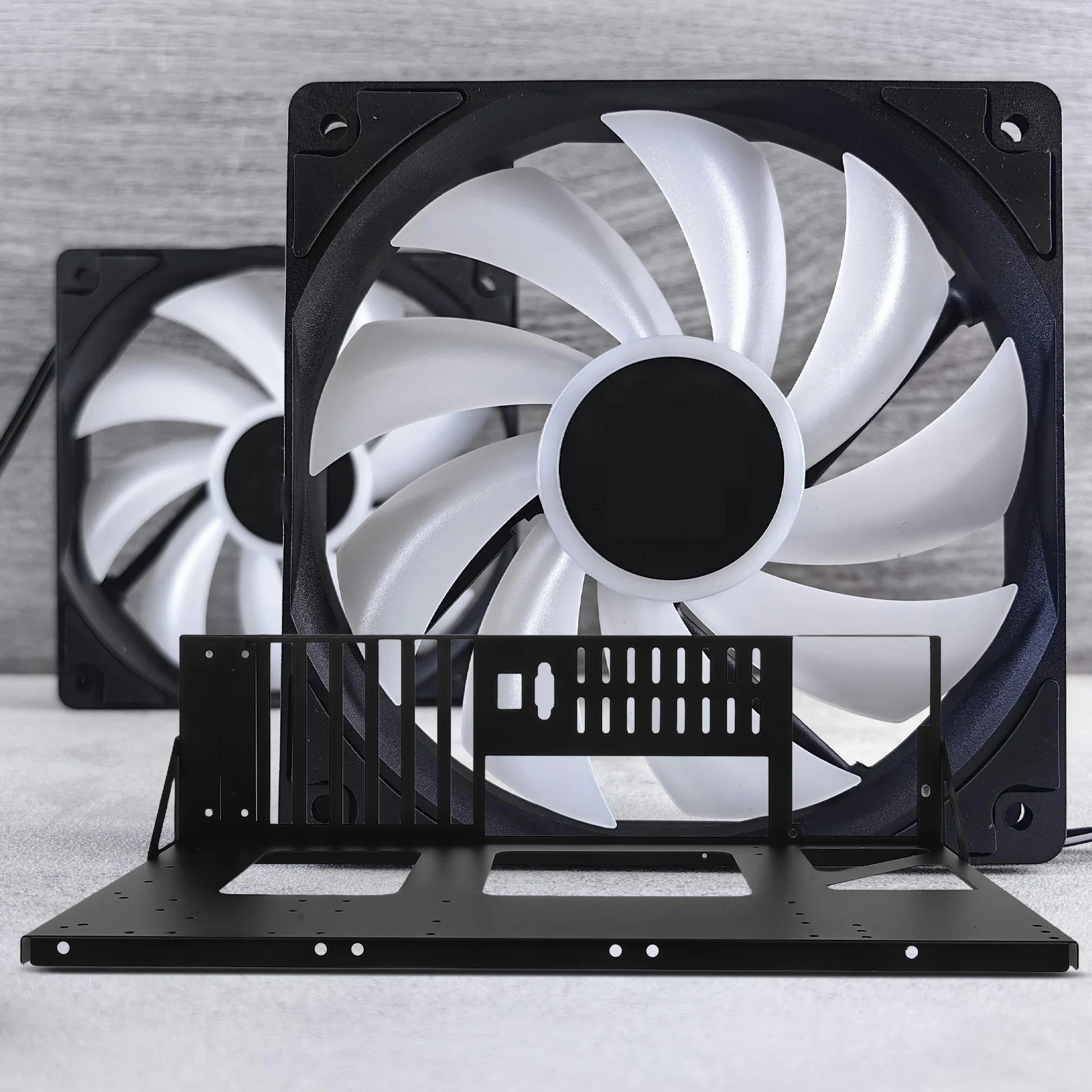 

Motherboard Bracket Holder Rack Fixing Computer Mainboard Stack Mount Durable Steel Heat Dissipation Easy Installation