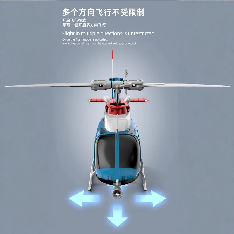 New C138 Pro Brushless Version Remote Control Helicopter Model Helicopter Like Real Rc Dronerc Era In Stock 2025 New Bell 206