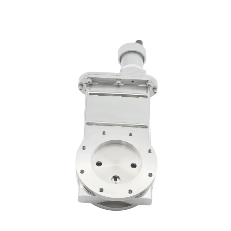 Ultra-high Vacuum Stainless Steel Manual Gate Valve Flange Vacuum Valve