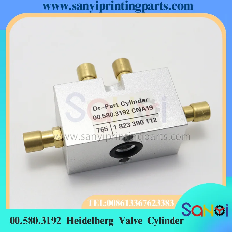00.580.3192 Heidelberg Valve Cylinder SM102 CD102 SM74 For Printing Machine Parts