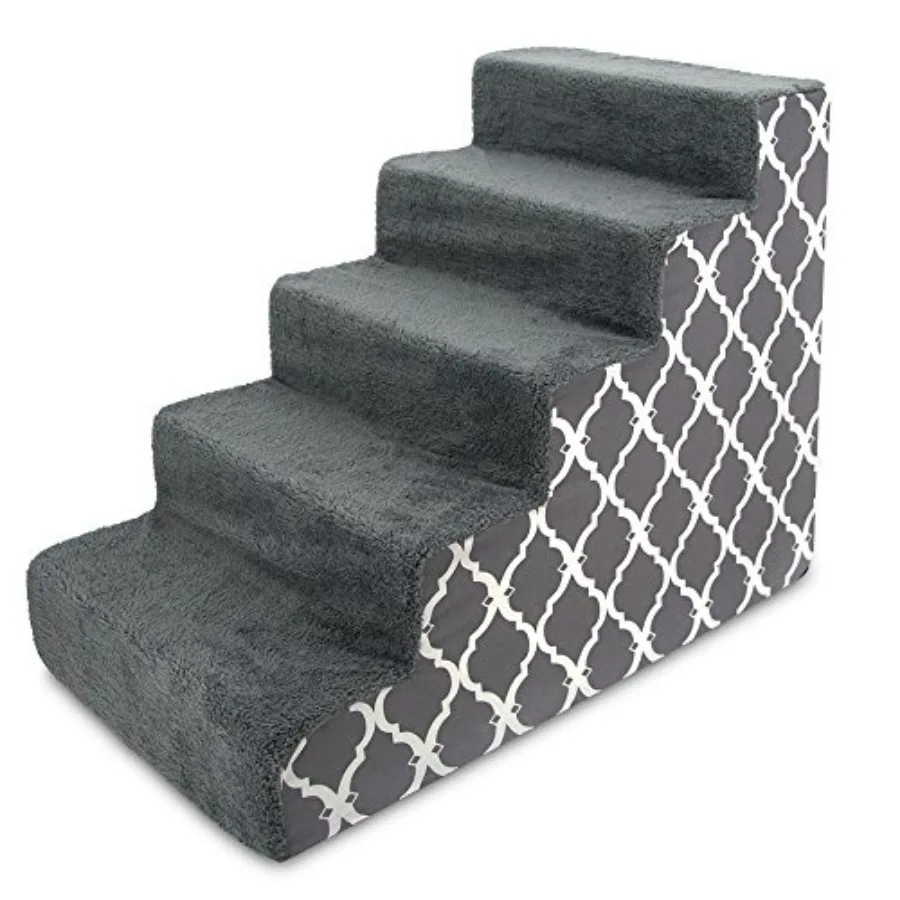 

Dog Stairs and Steps - Foam Steps for Small Dogs and Cats, Non-Slip door Balanced Pet Step Support, Dog Ramp, No Assembly,,-Ste