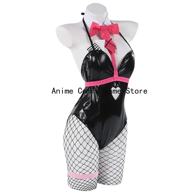 متوفر S-XL Mikuu تأثيري أرنب هول زي مثير Mikuu الأرنب بذلة ملابس حفلات الهالوين للنساء