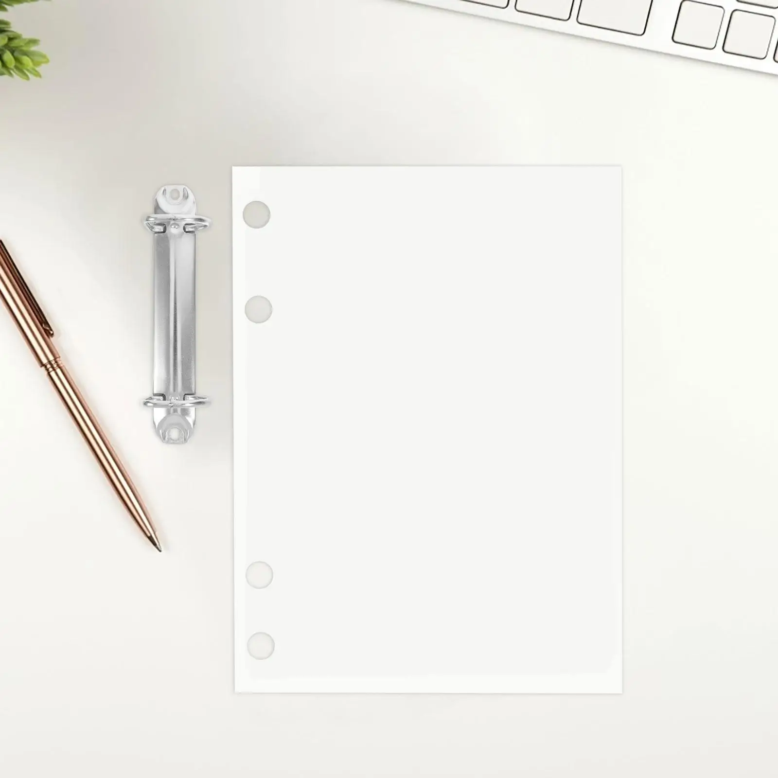 DIY Metal Binder Rings Zinc Alloy Loose Leaf Binders Paper Binding Top binding Spines Notebook Planner Small Ring Clips Portable