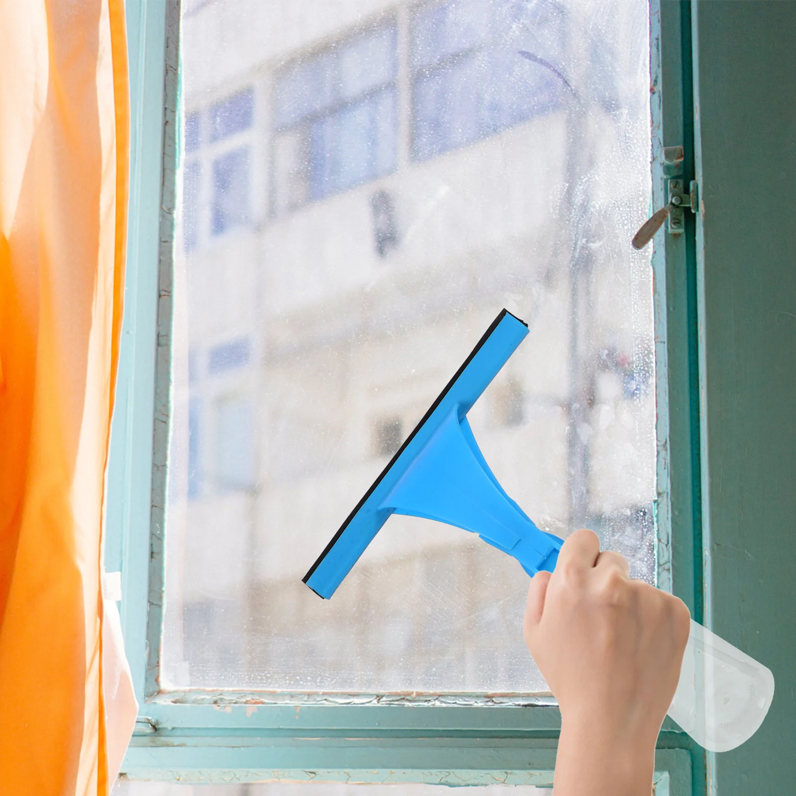 

Handheld Window Squeegee Cleaner Detachable Sprayer Glass Scrubber Tile Wiper Kitchen Bathroom Home Use Streak Free Water