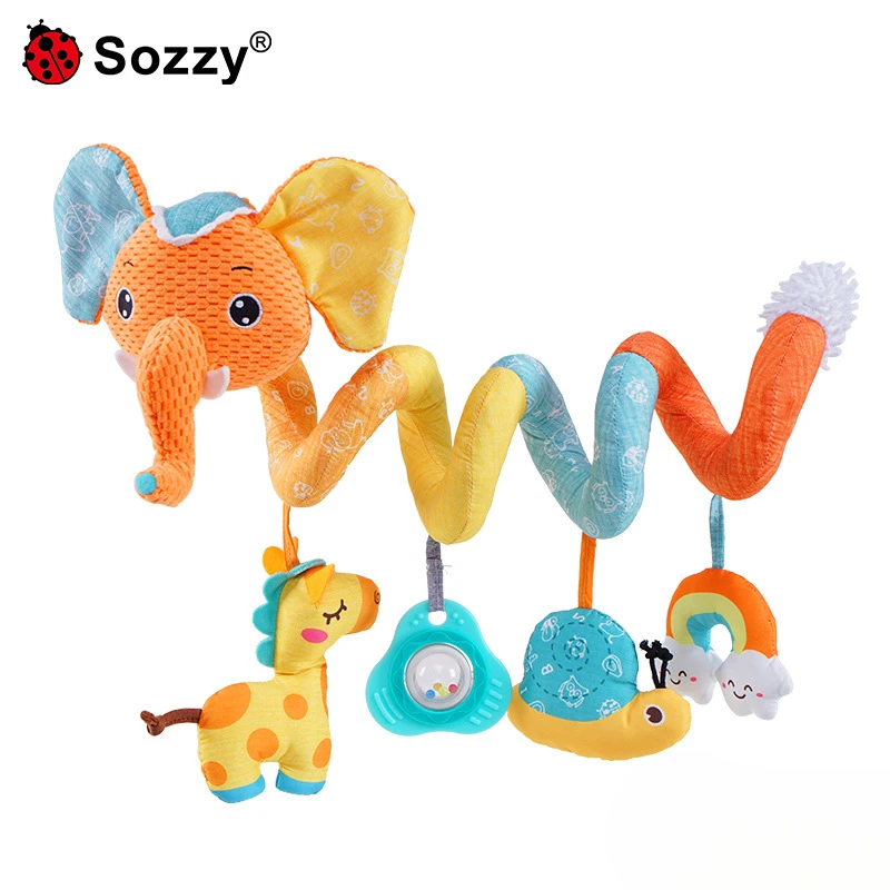 Babyspeelgoed 1Pc Kinderwagen 0-1 Jaar Oud, Educatief Kinderwagen Opknoping Bed Hanger Speelgoed Bed Bell Bed Rond