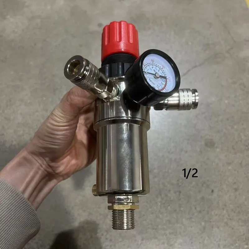 Air Compressor Oil Water Separation Filter Pneumatic Pressure Regulator Air Source Treatment and Regulation