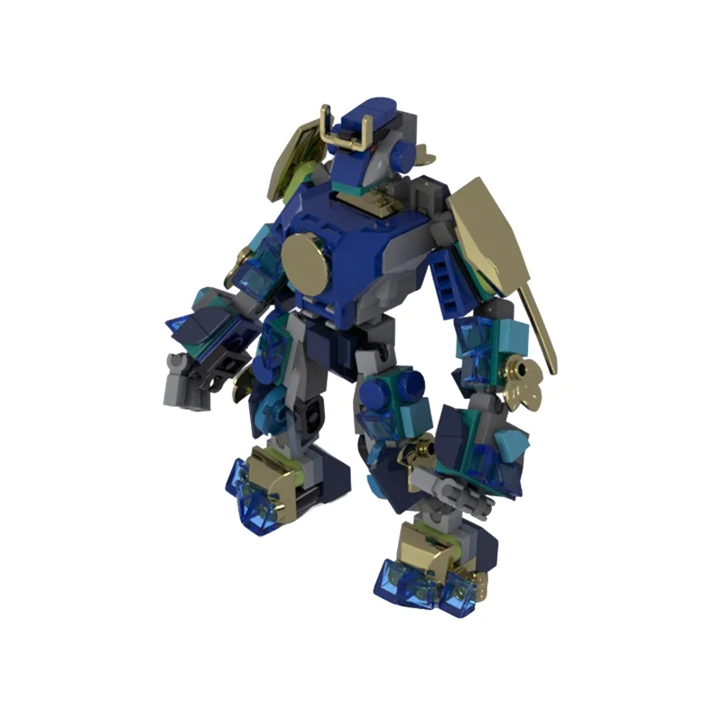 168pcs MOC Jay Battle Pack Mech Upgrade Model Building Blocks Construction Brick DIY Kids Education Birthday Christmas Gifts Toy