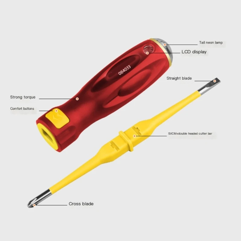 YYSD Intelligent Tester Pen Noncontact Inductions Test Pencil Voltmeter Power