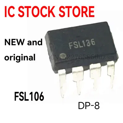 5PCS New and Original  DIP-8  FSL136MR  FSL136M  FSL106HR  FSL106MR  FSL206MR  FSL206HR  FSL117MR  FSL136  FSL106  FSL206 FSL117