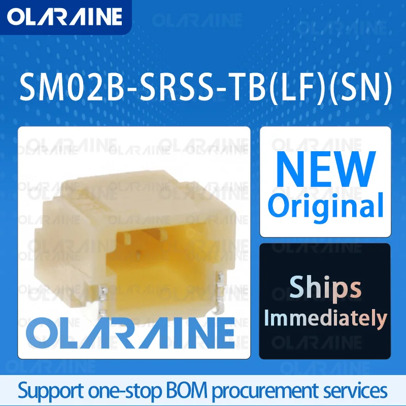 

50/200/500Pcs SM02B-SRSS-TB(LF)(SN) 100% brand new and original IC chip Connector headers and wire housings 2 Position