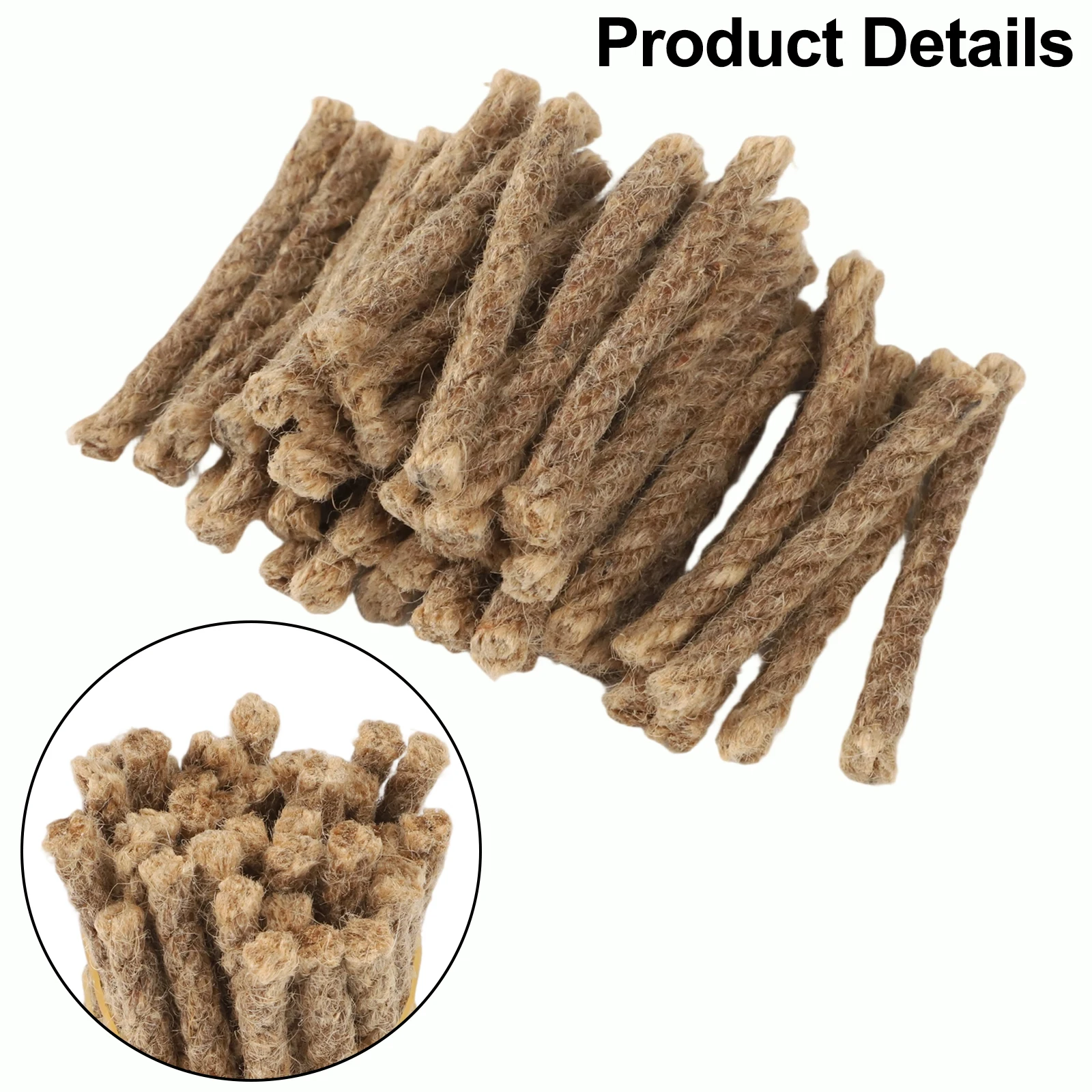 Camping Rope Fire Rope Field Camping Tools Hard And Soft Rope High-Quality Materials Stove Rope For Woodburner