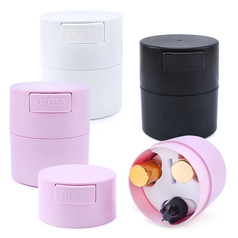 Eyelash Glue Storage Tank Container Adhesive Stand Activated Carbon Sealed Storage Holder Container Adhesive Makeup Tools Bulk