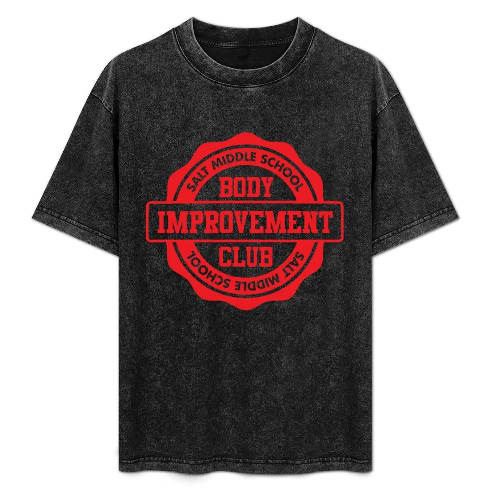 Body Improvement Club T-Shirt Short sleeve tee vintage clothes tees oversized t shirt cotton t shirt men