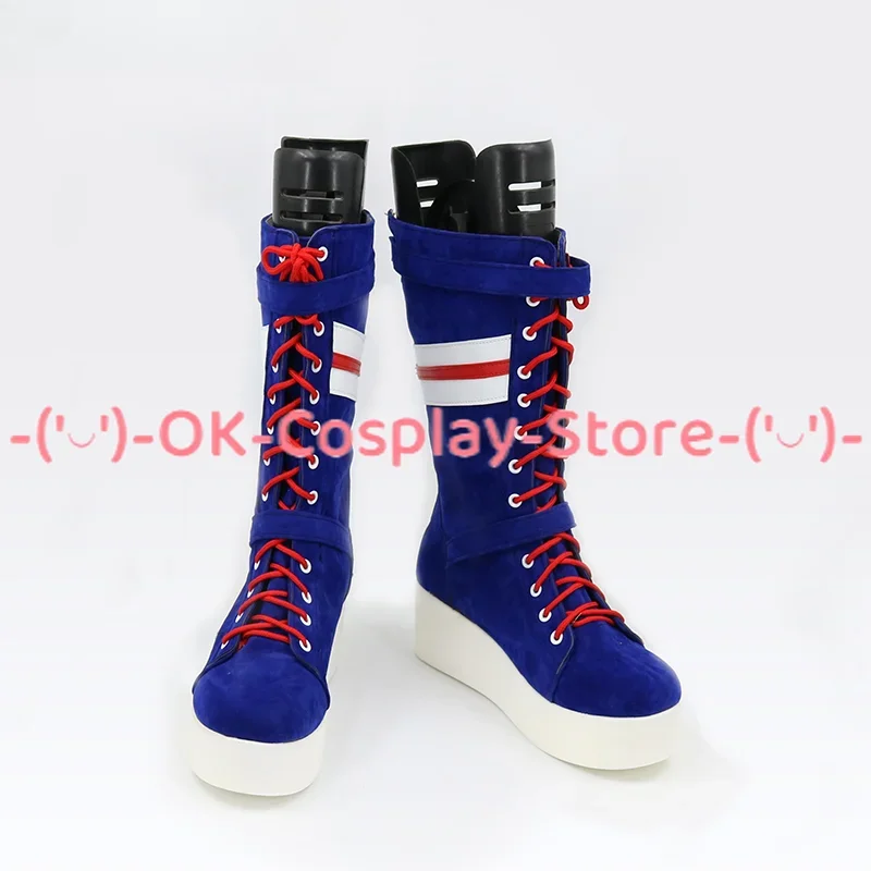 [สั่งทำพิเศษ] รองเท้าคอสเพลย์สาวน้อยดาว สำหรับอนิเมะ เกม บทบาทสมมติ ชุดแฟนซี อุปกรณ์ประกอบฉาก งานฮาโลวีน งานคาร์นิวัล งานปาร์ตี้ รองเท้าบูทหนัง PU