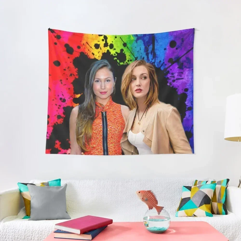 Waverly & Nicole (Wayhaught) Tapestry Home Supplies Room Aesthetic Decor Tapestry