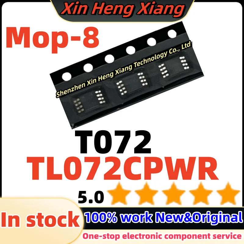 

10-20PCS T072 TL072 TL072CPW TL072CPWR msop-8