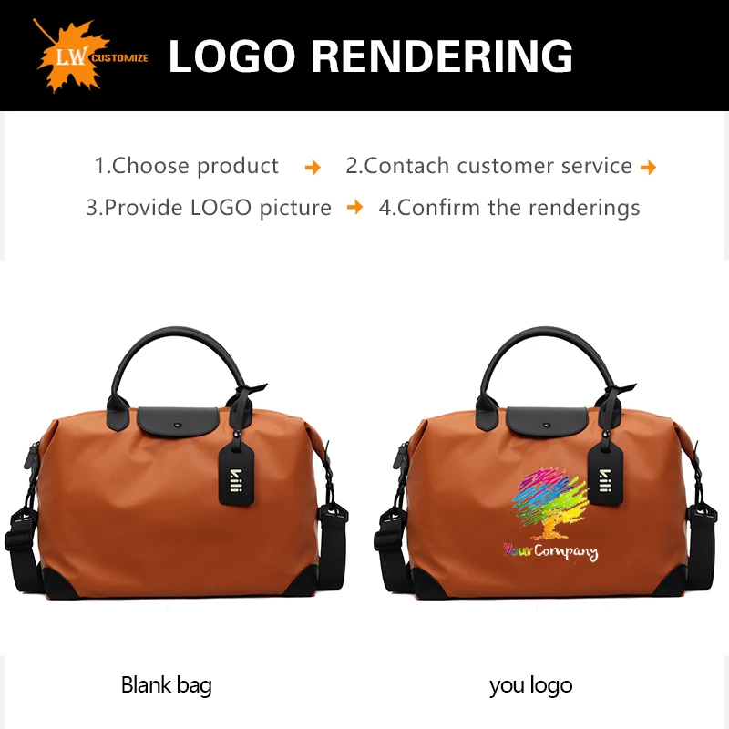 Custom sports bag logo waterproof swimming bag gym handbag outdoor travel bag luggage bag personalized name printing