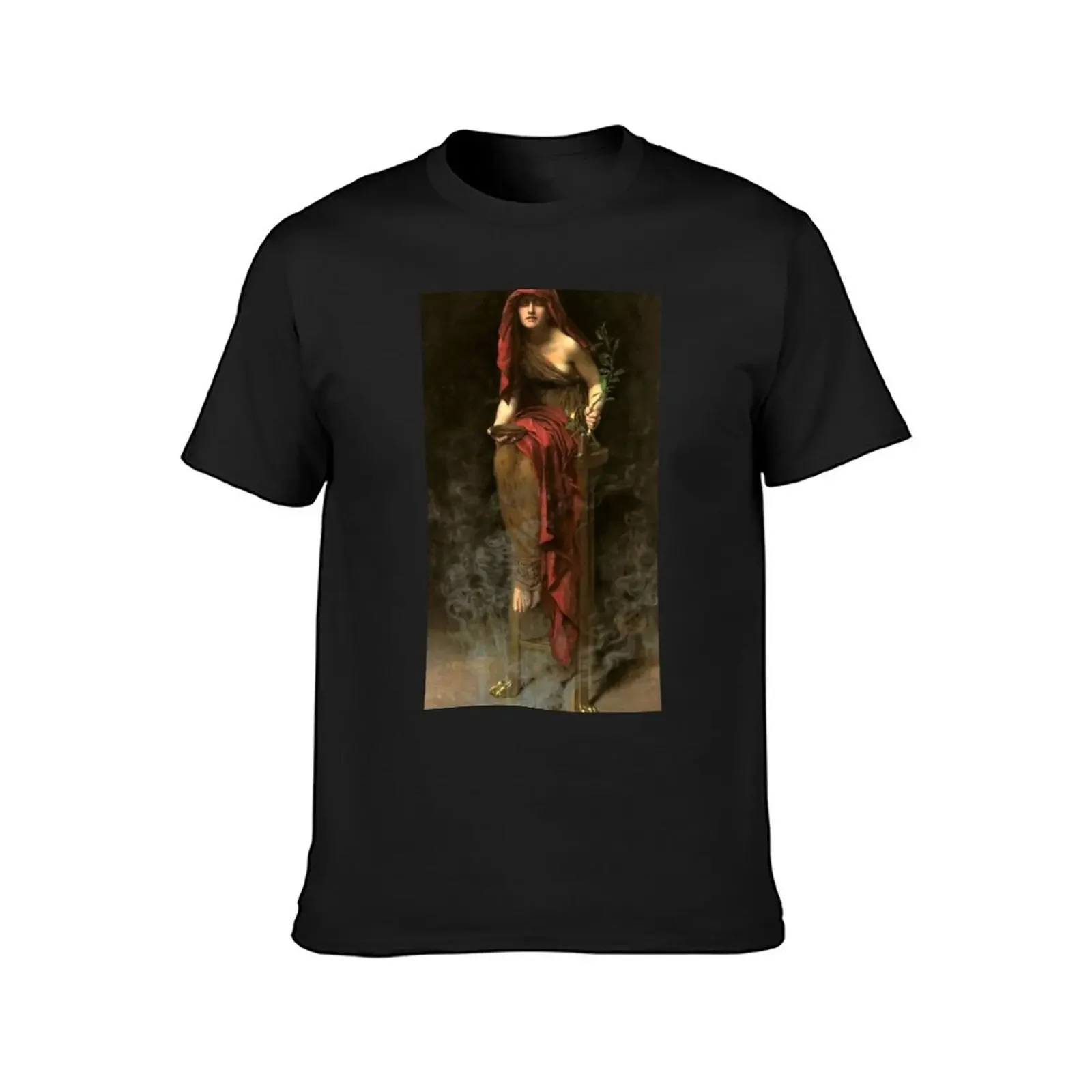 The Priestess of Delphi - John Collier T-Shirt boys whites oversizeds quick drying fitted t shirts for men