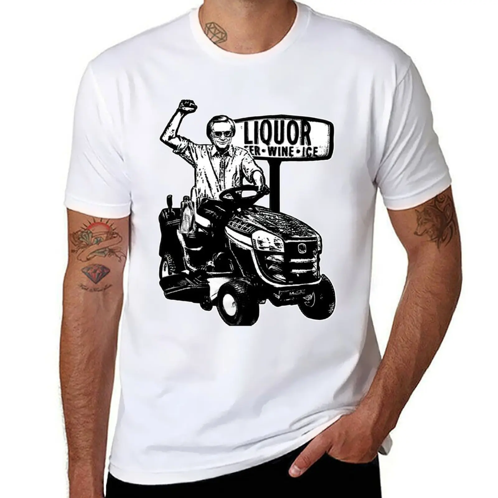 

George Jones Lawnmower Country Music Outlaw Shirt T-Shirt g man t shirts for men man t shirts for men T-Shirt
