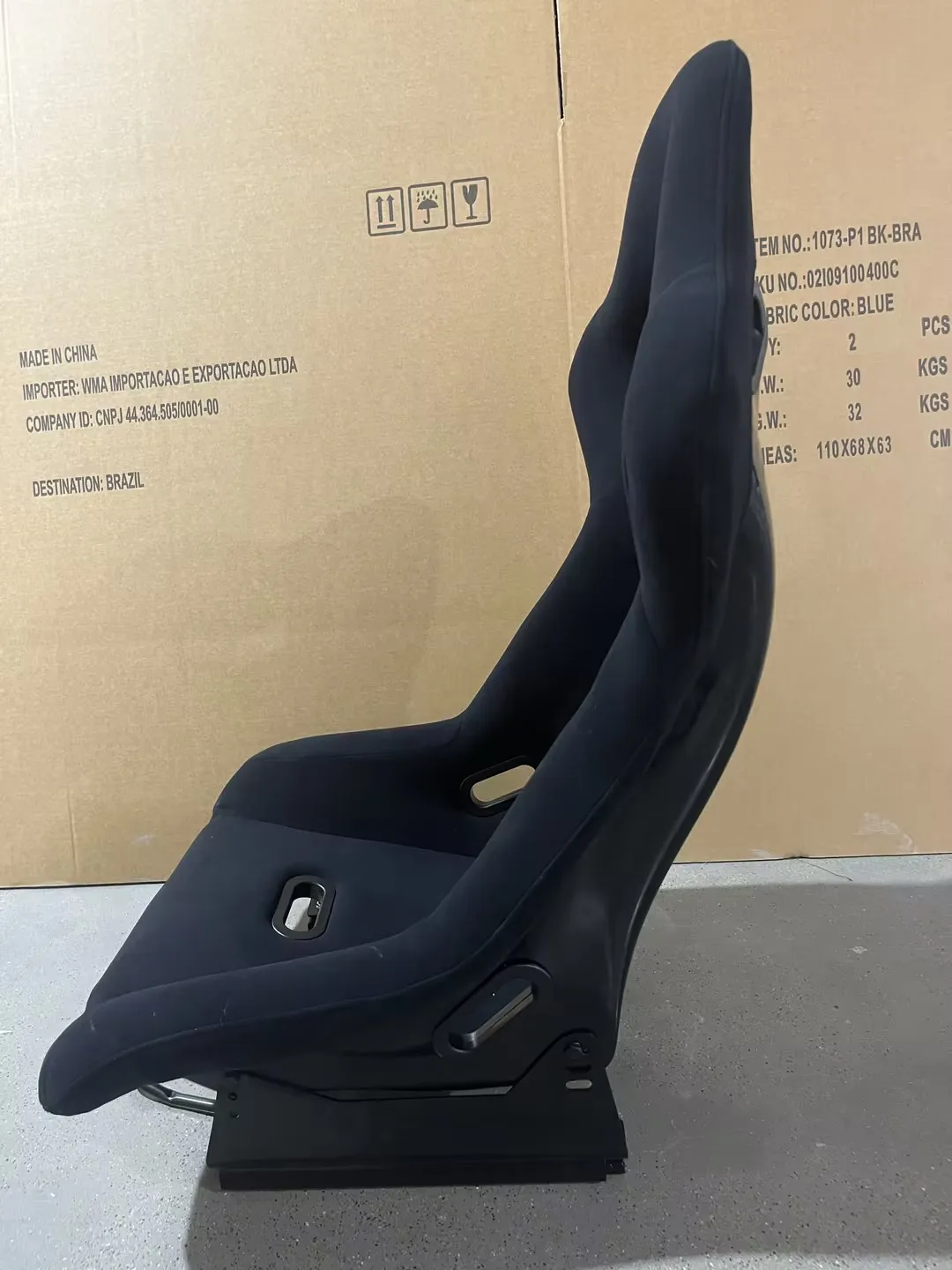 1065 Universal Vehicle Slider Simulator Gaming Station Adjustable Sim Bucket Racing Seats - view 4