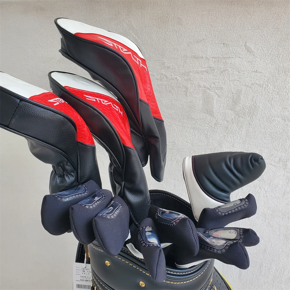 

Men Golf Complete Set Golf club set TAY STEATH Golf Driver+Woods+Irons+Putter/12Pcs With Graphite Shaft Head Cover