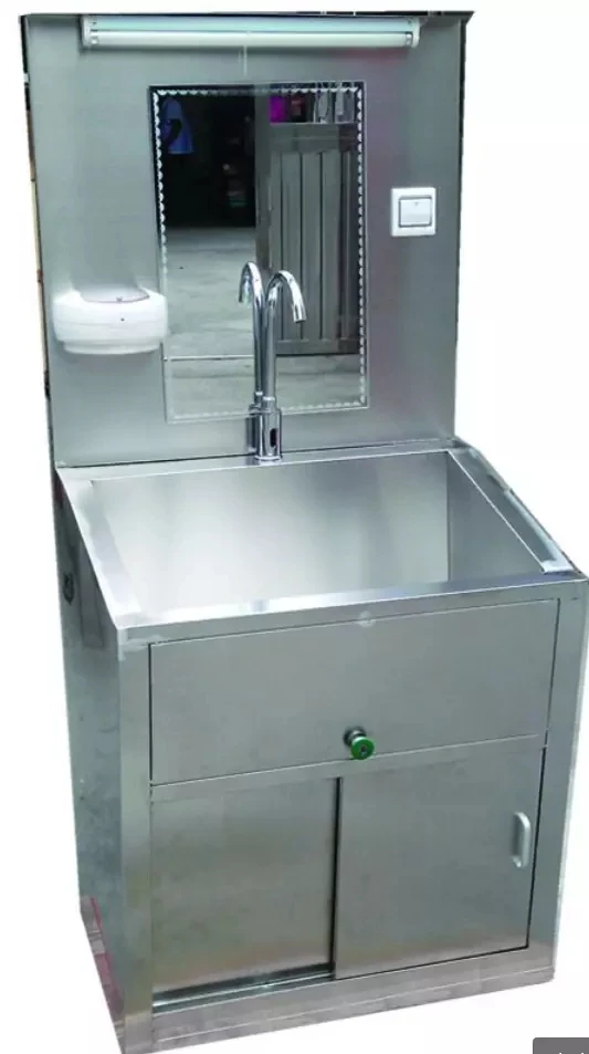 Hospital Stainless Steel Hand Washing Sink Medical Wash Basin for Doctors