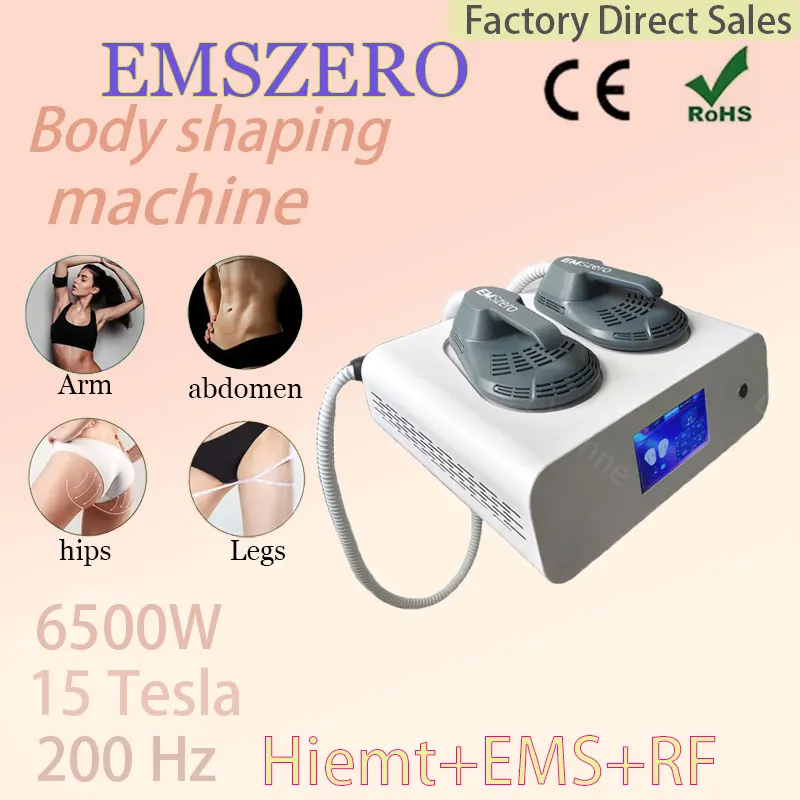 

6500W EMSZERO Multifunctional Beauty Device 15 Tesla Body Shaping Machine Professional Muscle Stimulator Fat Removal Machine