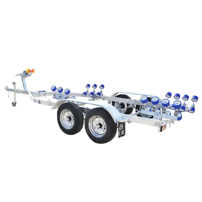 

AOMAI Hight Quality Heavy Duty Bunk Brackets Parts Inflatable 3m Pontoon Hydraulic Boat Trailers