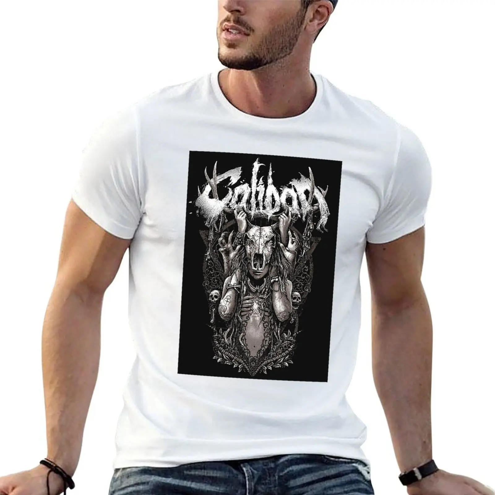 

caliban band T-Shirt cotton t shirts high quality anime tshirt funny t shirts man T-Shirt
