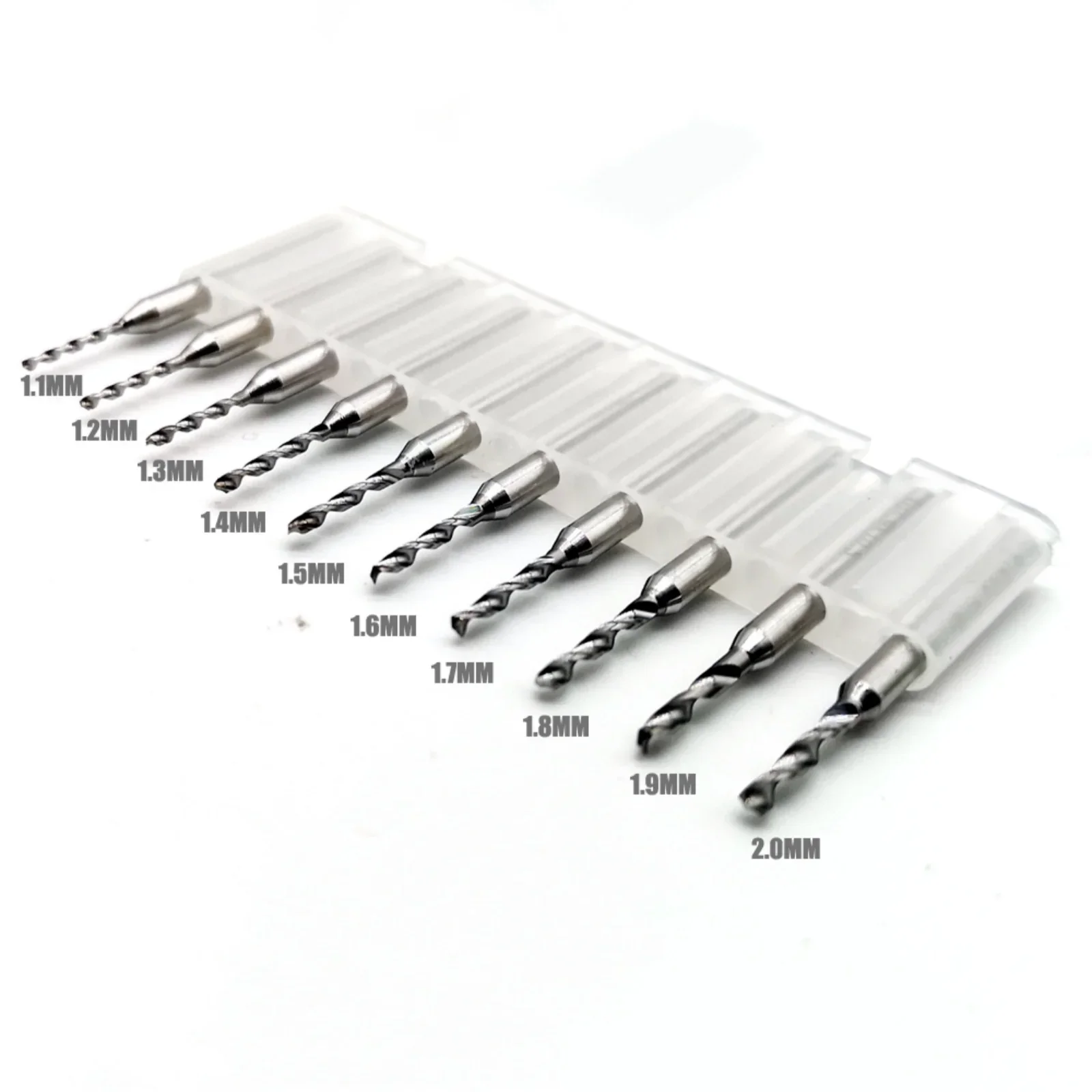 Imagem -03 - Bits de Aço de Tungstênio Grupo Modelo Fazendo Ferramentas Ferramentas de Perfuração Faça Você Mesmo Acessórios Mswz Ms061 0.1 Mm3.0 mm