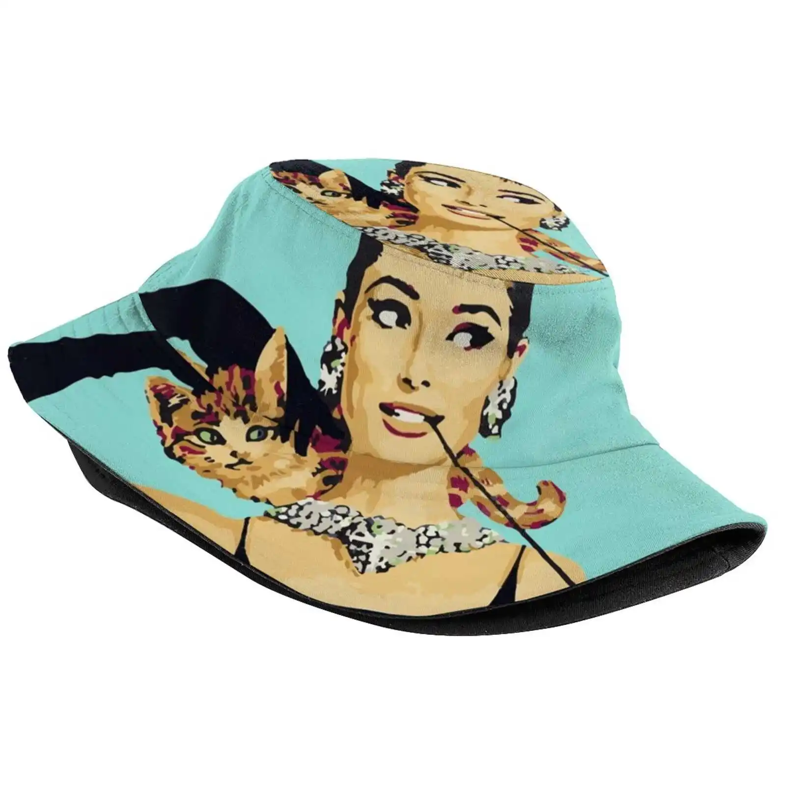 Breakfast At | Audrey Hepburn Jewellery Colour Women Men Fisherman Hats Bucket Caps Breakfast At Audrey Hepburn Celebrity Holly