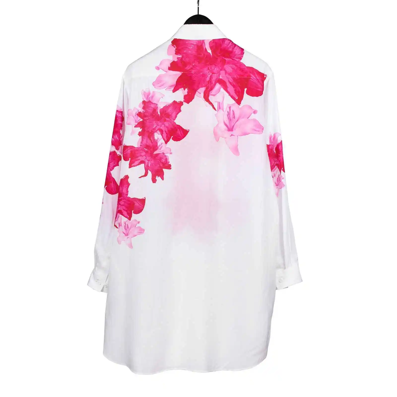 TOP-YAMAMOTO25SS New Spring and Summer Women's Printed Shirts