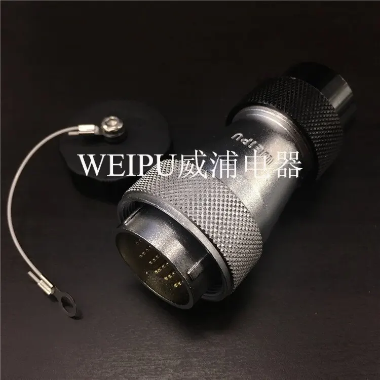 WEIPU waterproof IP55 aviation plug WF 16 - 2-3-4 - 5 core 7 core 9 core TN bellows plug   5 PCS