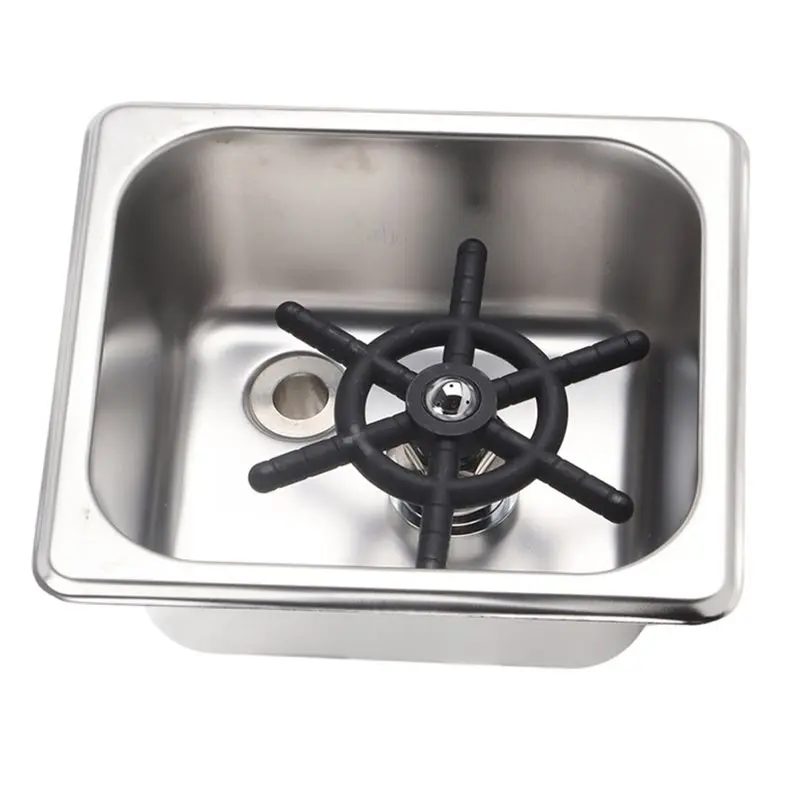 Time Saving Automatic Stainless Steel Cup Washer Cleaner Glass Rinser for Hotel Bar Coffee Milk Tea Cup