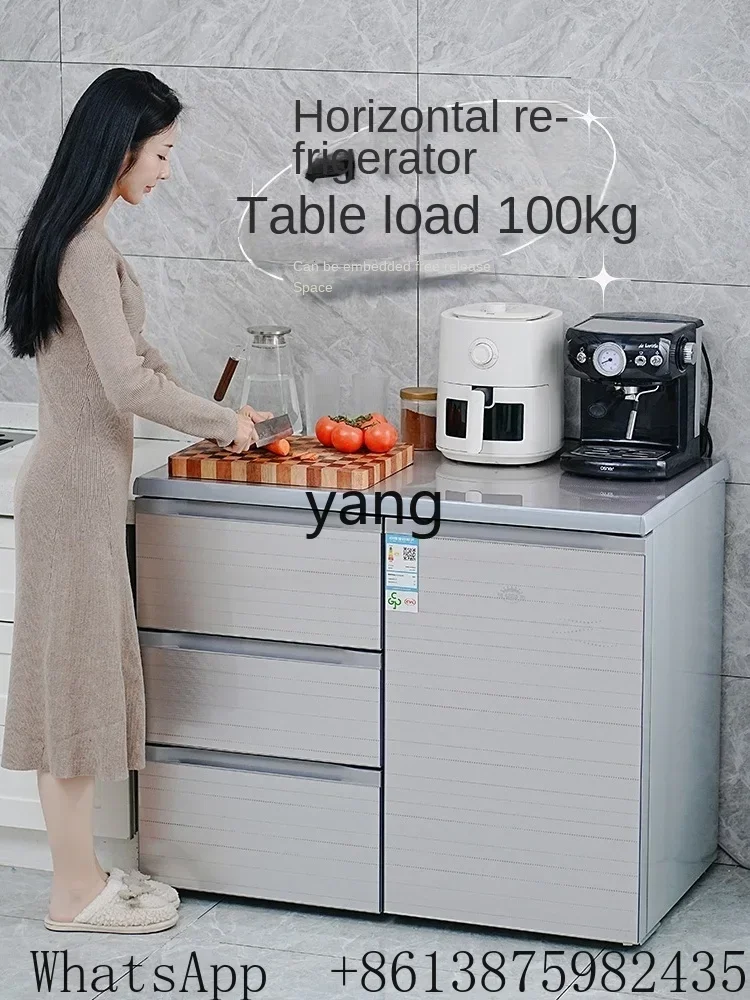 CX Household Small Drawer Embedded Cabinet Undercounter Embedded Office Short Freezer