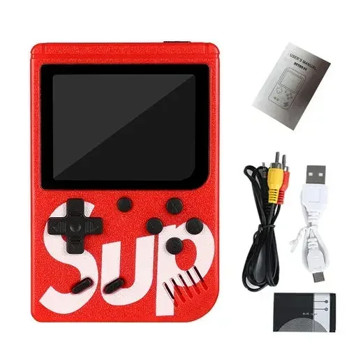 For Sup 400 2 Players 3 Inch Color Display 8 Bits Handheld Games Sup Gamebox