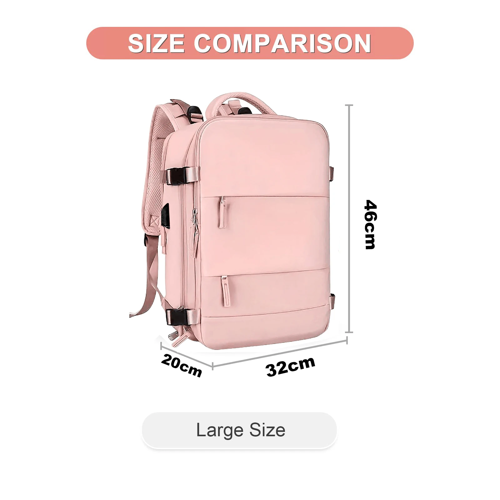 Women Travel Backpack Carry on Backpack Waterproof Laptop Business Travel Bag Mommy Travel Backpack Female Backpacks