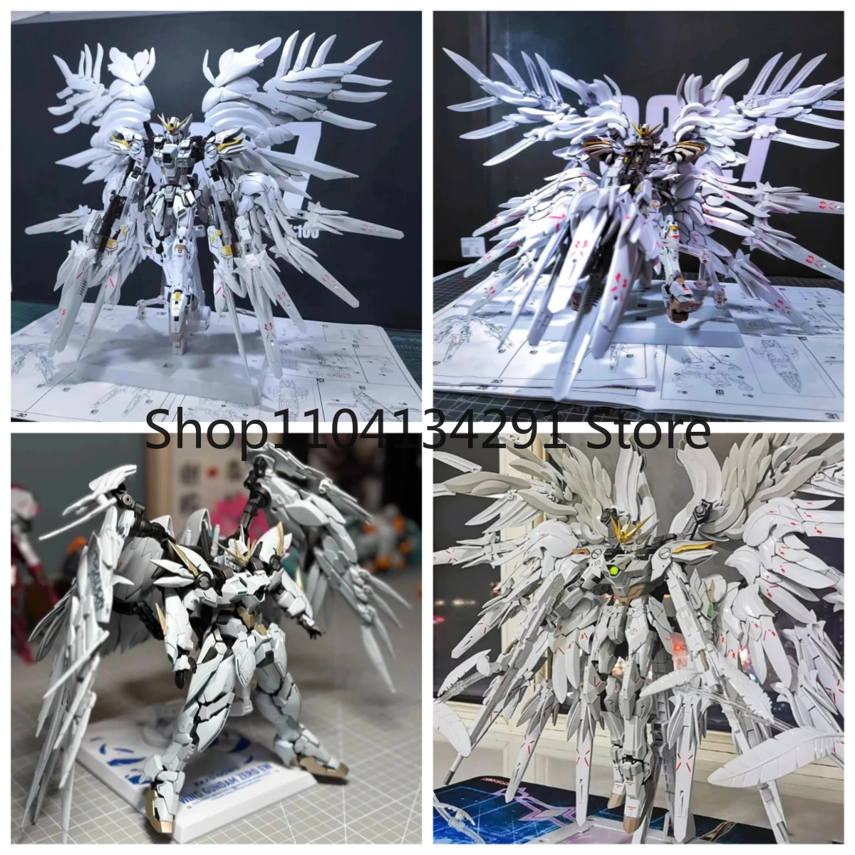 

Оригинальная версия на складе Daban 8827 MG 1/100, модель крыла Белоснежки, игрушка с крыльями, подарок на день рождения, Коллекционная фигурка