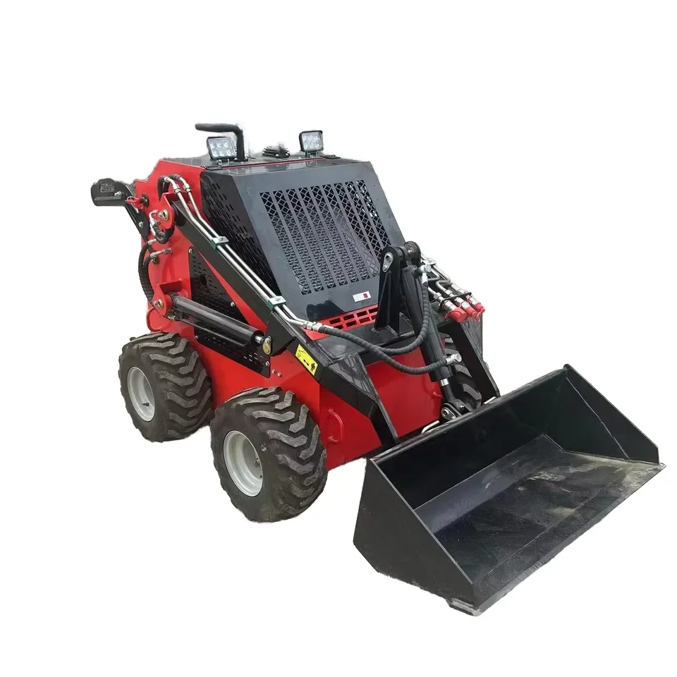 

Best Chinese High-Pe ormance Wheel Loader with One-Year Warranty Mini Skid Steer Wheel Slip Loader Dedicated Engineering Loader