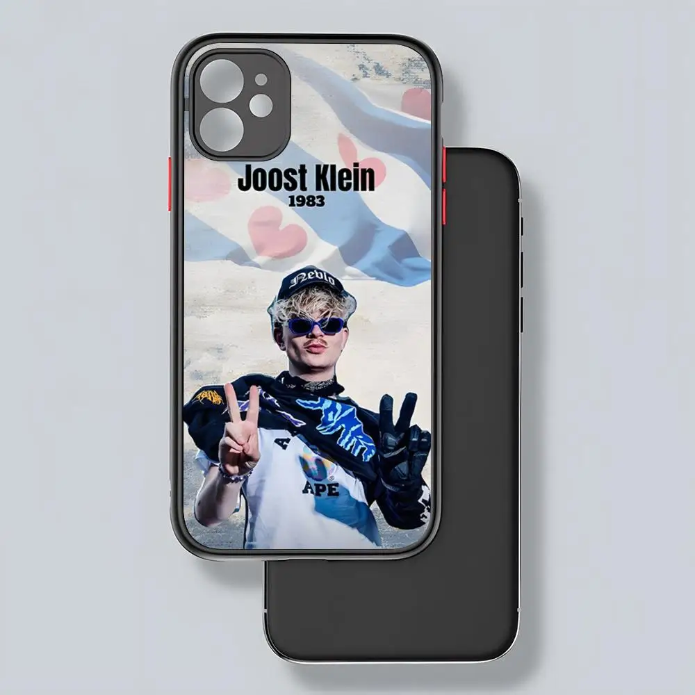 Rapper Singer Fryslan joost klein Phone Case Matte Transparent Back For iPhone 15 14 13 12 11 Pro Max X XR XS Plus Cover